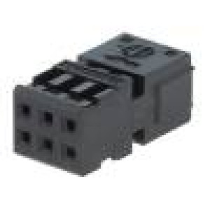 RCPT HSG FOR MQS 6W