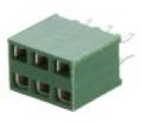 2X3P HV100 REC CON. TE, 7.0MM