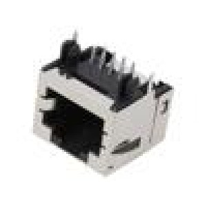 Zásuvka RJ45, Modular Jack, low profile, stíněná       