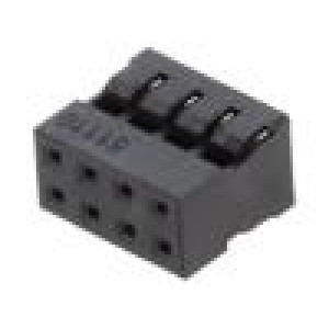 Zástrčka kabel-kabel/plošný spoj zásuvka Milli-Grid 2mm