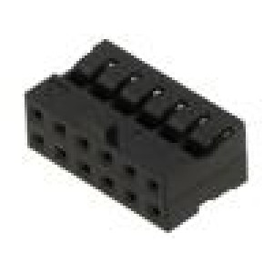 Zástrčka kabel-kabel/plošný spoj zásuvka Milli-Grid 2mm