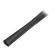 Heat shrink sleeve glueless 3: 1 12mm L: 100m black reel
