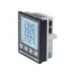 Analyzátor 96x96x39mm Montáž: DIN Síť: 3 fázová 45÷65Hz 7A 8MB