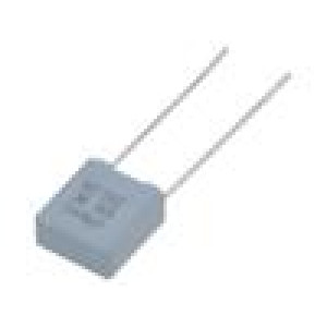 Kondenzátor: polyesterový 470nF 40VAC 63VDC Rozteč: 0,5mm ±10%