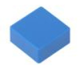 Hmatník vtlačovaný není 5,5mm čtvercový -25÷70°C modrá