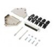 D-Sub PIN: 37 male shielded,metalized straight soldering