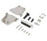 D-Sub HD PIN: 44 vidlice stíněný,s vývodkou přímý pájení