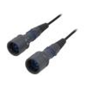 Konektor: světlovodný patchcord PIN: 2 jednomódový duplex (SM)