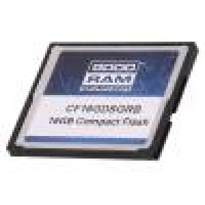 Paměťová karta průmyslová Compact Flash,SLC 16GB -40÷85°C