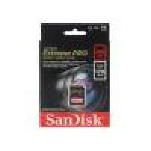 Paměťová karta Extreme Pro SD XC 256GB Čtení: 170MB/s