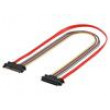 Kabel: SATA Micro SATA zásuvka,Micro SATA vidlice 0,3m