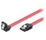 Kabel: SATA zástrčka SATA typu L,úhlová zástrčka SATA typu L