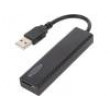 Čtečka karet: paměti USB 2.0 černá Komunikace: USB 70mm