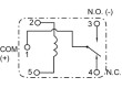 FBR51ND12-W1 Relé elektromagnetické SPDT Ucívky:12VDC 25A/14VDC max16VDC