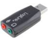 Počítačová karta: zvuková USB 2.0,stereo 5.1 PnP,stereo