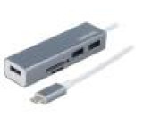Hub USB USB 3.1 PnP a hot-plug Počet portů: 3 5Gbps 150mm