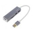 Hub USB USB 3.0 PnP a hot-plug Počet portů: 3 5Gbps 150mm