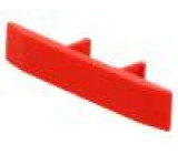 Kryt Určení: ZUG-4 červená Šíř: 6,4mm polyamid -25÷120°C