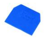 Krajní destička Určení: ZG-G10 modrá Šíř: 1mm polyamid