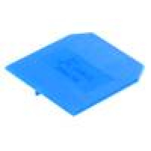 Krajní/oddělovací destička Určení: ZUG-G10 modrá Šíř: 1,5mm