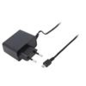 Napájecí zdroj: spínaný 5VDC 2A Výv: micro USB 10W Vidlice: EU
