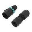 Konektor napájecí AC šroubová svorka vidlice TH381 7÷8mm
