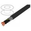 Vodič JZ-600-Y-CY 3G1,5mm2 PVC černá 0,6/1kV