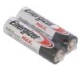 Baterie: alkalická 1,5V AA MAX Počet čl: 2 nenabíjecí