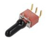 E125SD1ABE Přepínač: tlačítkový pol: 2 SPDT 0,02A/20VAC 0,02A/20VDC 1GΩ