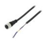 Kabel: pro snímače/automatizaci M12 PIN: 2 přímý 2m zástrčka