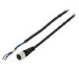 Připojovací kabel M12 PIN: 3 přímý 2m zástrčka Izolace: PVC
