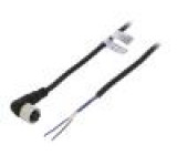 Připojovací kabel M12 PIN: 2 úhlový 2m zástrčka Izolace: PVC