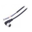 Připojovací kabel M12 PIN: 3 úhlový 2m zástrčka Izolace: PVC