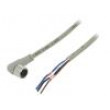 Kabel: pro snímače/automatizaci M12 PIN: 4 úhlový 2m zástrčka