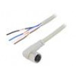 Připojovací kabel M12 PIN: 4 úhlový 3m zástrčka Řada: CL