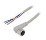 Připojovací kabel M12 PIN: 4 úhlový 5m zástrčka Řada: CL