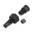 Kryt RJ45 s vývodkou 4,5÷6,5mm IP67 Mat.těl: plast na kabel