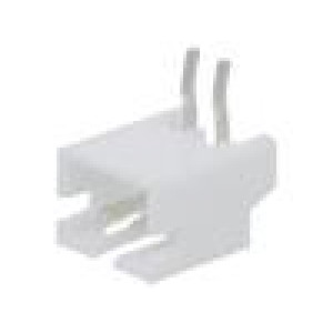 Zásuvka kabel-pl.spoj vidlice 2mm PIN: 2 THT 100V 2A -25÷85°C