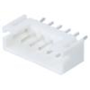 Zásuvka kabel-pl.spoj vidlice 2mm PIN: 6 THT 100V 2A -25÷85°C