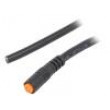 Kabel: pro snímače/automatizaci M8 PIN: 4 přímý 10m zástrčka