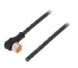 Kabel: pro snímače/automatizaci M8 PIN: 3 úhlový 5m zástrčka
