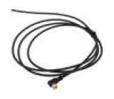 Kabel: pro snímače/automatizaci M8 PIN: 3 úhlový 2m zástrčka