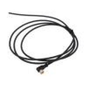 Kabel: pro snímače/automatizaci M8 PIN: 3 úhlový 2m zástrčka