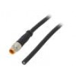 Kabel: pro snímače/automatizaci M8 PIN: 4 přímý 2m zástrčka