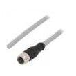 Kabel: pro snímače/automatizaci M12 PIN: 8 přímý 5m zástrčka