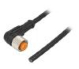Kabel: pro snímače/automatizaci M12 PIN: 4 úhlový 10m zástrčka
