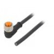 Kabel: pro snímače/automatizaci M12 PIN: 5 úhlový 2m zástrčka