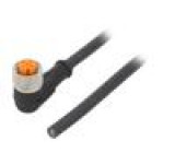 Kabel: pro snímače/automatizaci M12 PIN: 5 úhlový 2m zástrčka