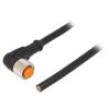 Kabel: pro snímače/automatizaci M12 PIN: 8 úhlový 2m zástrčka