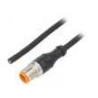 Kabel: pro snímače/automatizaci M12 PIN: 4 přímý 5m zástrčka